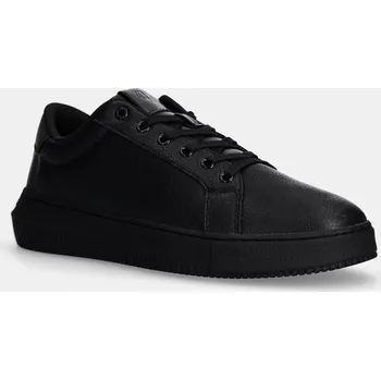 Pánské tenisky Kožené sneakers boty Calvin Klein Jeans CHUNKY CUPSOLE LOW OHB YM0YM01159 černá 99X, EUR 44