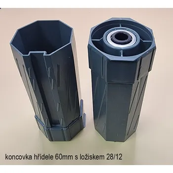 Roleta Koncovka násadka navíjecího hřídele 60mm pro venkovní rolety Varianta: koncovka 60mm s ložiskem 28/12
