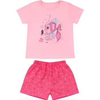 Chlapecké pyžamo xcena Dívčí komplet růžový Velikost: 4 roky