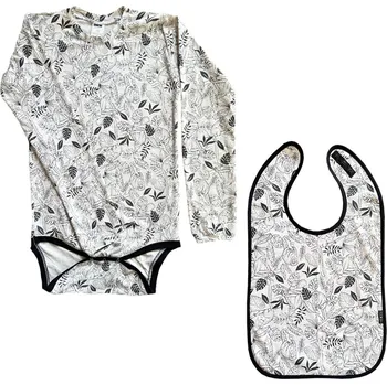 Body Set: Bodytriko s "neviditelným" bryndákem (opice) Velikost: 158