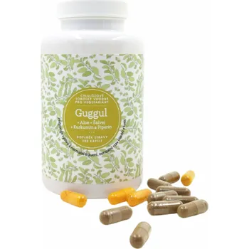 Ondřej Ullrich Guggul s aloe, šalvějí a kurkuminem - 180 tbl. (Pro udržení zdravé tělesné hmotnosti a cholesterolu.)