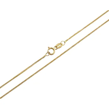 Řetízek Řetízek Fox 1 mm, 41 cm, 1,42 g, Au 585