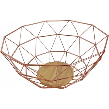 Obraz Kovový košík na ovoce, růžový