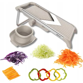 Kráječ zeleniny Kráječ na zeleniny KINGHOFF KH-2006 s regulací, struhadlo, mandolína
