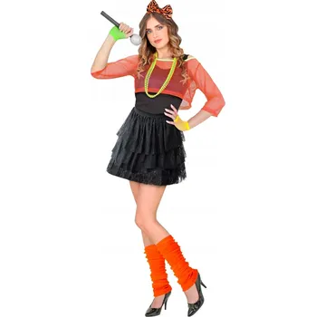 Dámská sukně Krajková sukýnka černá DISCO 80. léta