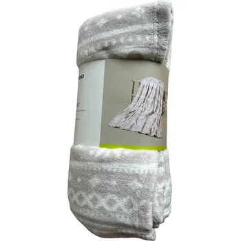 Prostěradlo Deka Livarno Home polyester 180 cm x 220 cm