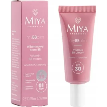 Miya myBBalm Rozjasňující BB krém s vitamínem C a SPF 30 01 Light 30ml