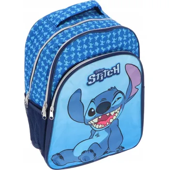 Dětský batoh Vícekomorový Školní batoh Lilo a Stitch Difuzed modrý