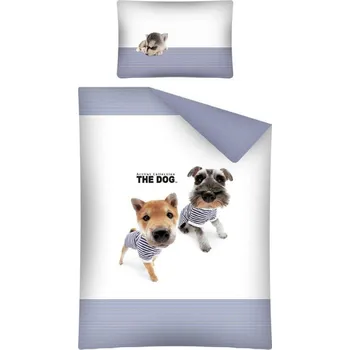 Povlečení Sada povlečení Detexpol 100 x 135 cm bílá