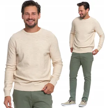 Pánský svetr Pánský bavlněný svetr Elegantní Klasický Módní 100% Bavlna MORAJ L