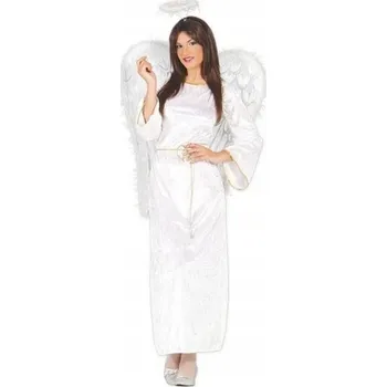 Karnevalový kostým Dámský kostým Guirma Anděl velikost M bílý