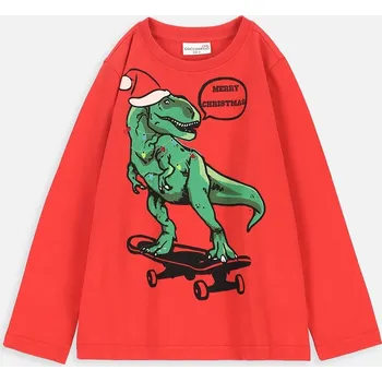 Chlapecké oblečení Chlapecké Vánoční Tričko Velikost 98 s Dinosaurem Coccodrillo