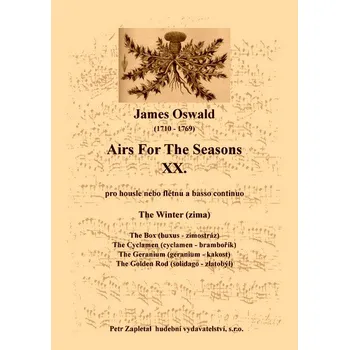 Oswald James: Airs For The Seasons XX. - The Winter (zima)