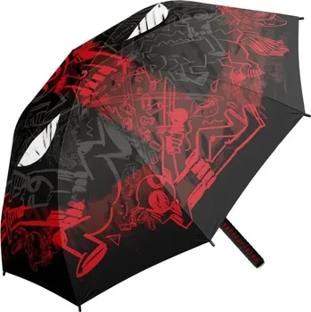 Deštník Erik | Deštník Deadpool Katana tmavý