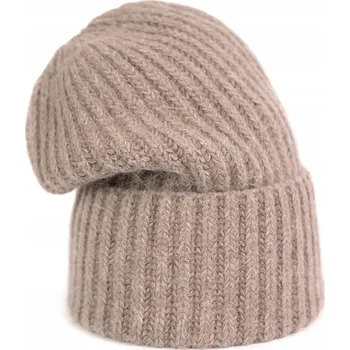 Čepice Szaleo zimní čepice beanie béžová, univerzální velikost