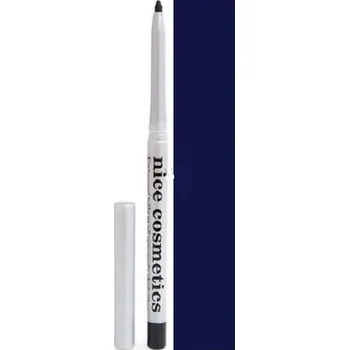 Oční linky +Vysouvací konturovací tužka na oči 06 MODRÁ s ořezávátkem