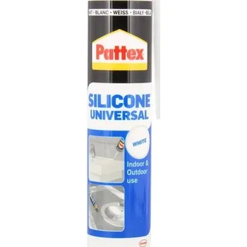 stavební silikon Silikon bílý 280ml univerzální voděodolný Pattex na spáry