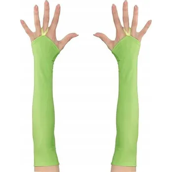 Rukavice Widmann Rukavice bez prstů zelené, styl 70., 80. a 90. let