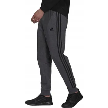 Pánské kalhoty PÁNSKÉ KALHOTY ADIDAS ESSENTIALS FRENCH TERRY TAPERED CUFF 3-STRIPES vel. M