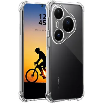 Pouzdro na mobilní telefon POUZDRO ZESÍLENÉ ANTI-SHOCK PANCÉŘOVÉ ROHY PRO HUAWEI PURA 80 PRO 5G