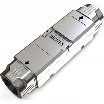 Konektor Spojka RJ45 kat.6a STP, bez použití nářadí (beznástrojová)