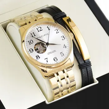 Hodinky Pánské hodinky PACIFIC AUTOMATIC Seiko NH38 + náramek 10ATM