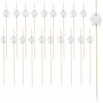 Obraz 20 x Párátka Vánoční špejle na svačinu a korečky 12 cm