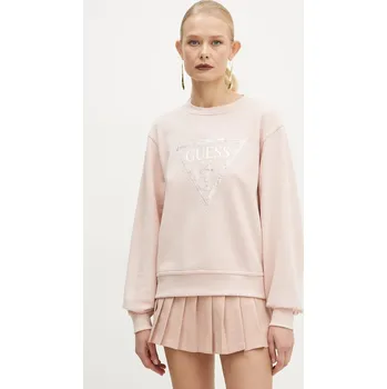 Dámská móda Mikina Guess W5RQ09.K8802 růžová 03X, vel. XS