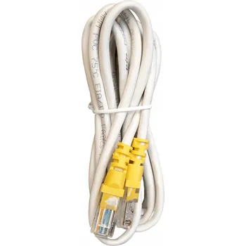 Síťový kabel Patchcord RJ45 UTP CAT.5e, bílý, 1,5 m