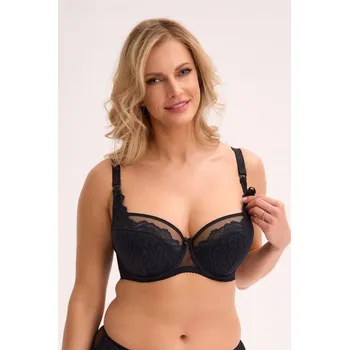 Podprsenka Gaia podprsenka s polovyztuženými košíčky černá velikost 90E