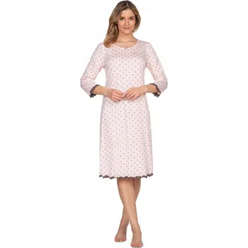 Dámská noční košile E.Femme košile noční dámská Marion 944 rukáv 3/4 za koleno velikost 38