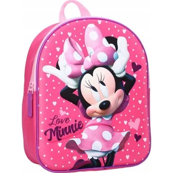 Dětský batoh Batoh do školky jednokomorový Minnie Mouse Vadobag pro holky růžový