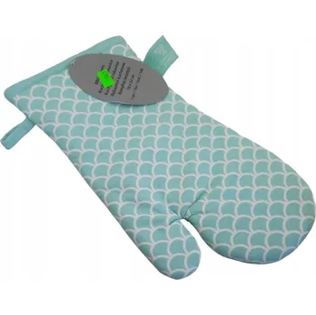 Chňapka Kuchyňská chňapka ochranná bavlněná 18x32 cm modrá