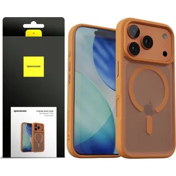 Pouzdro na mobilní telefon Zadní Kryt Spacecase pro Apple iPhone 17 Pro oranžový