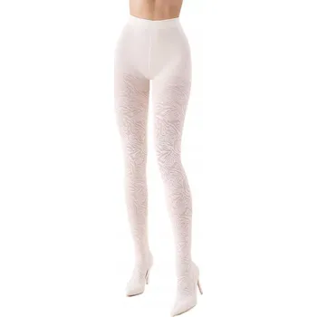 Dámské oblečení Vzorované Punčocháče Gabriella Cameo 60den, hnědá ecru, velikost 4