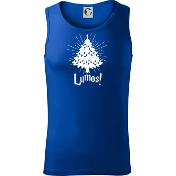 Harry - Lumos stromeček - Tílko pánské Core - XL ( Královská modrá )