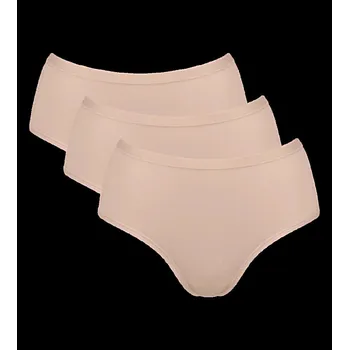 Dámské spodní prádlo Dámské kalhotky GO Daily Cotton Midi – béžové, BROWN S i343_10222325-00LZ-S