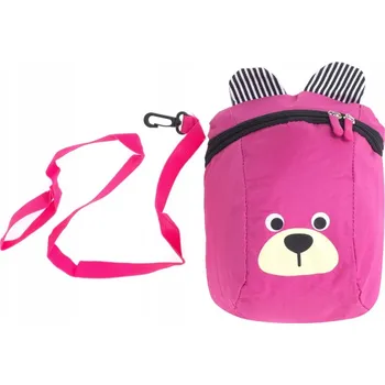 Dětský batoh Batoh do školky pro předškoláka dětský batůžek MEDVÍDEK růžový