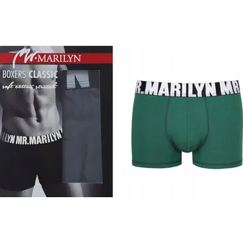 Boxerky BOKSERKI MĘSKIE SZEROKA GUMA Marilyn L