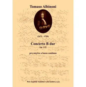 Albinoni Tomaso: Concerto B dur (op. 2/3)