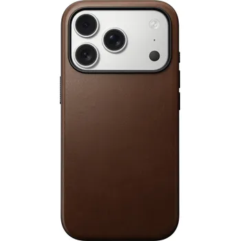 Pouzdro na mobilní telefon Nomad Modern Leather Case Brown iPhone 17 Pro NM014322858