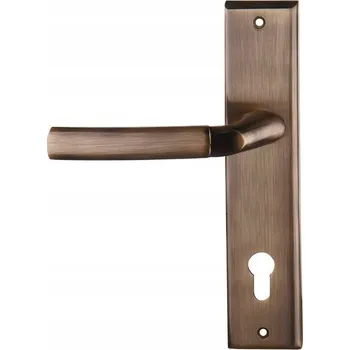 Dveřní kování Vnitřní klika Metal-Bud Dlouhá, Rozeta pro vložku