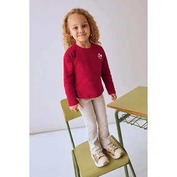 Dětské legíny Mayoral béžová barva, 4717 4717.6G.Mini.9BYA 02X, vel. 122