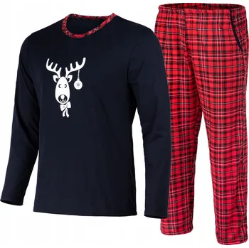 Pánské pyžamo Heyo pánské pyžamo HPM013 s dlouhým rukávem, velikost XXL