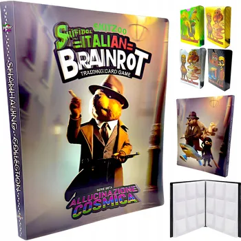Karetní hra Album na 432 karty Brain Rot + 55 sběratelských karet TCG