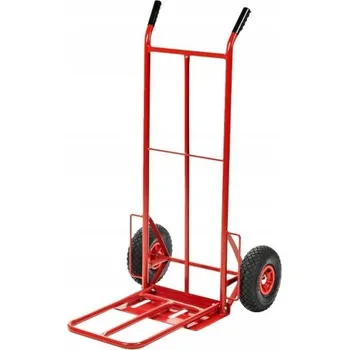 Skladový vozík PNEUMATIKY 200 kg velká kola