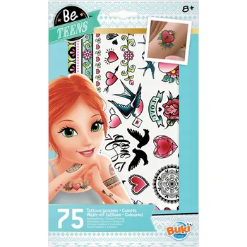 Odstranitelné tetování Tetování Buki France 75 ks
