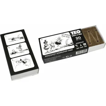 Podpalovač Podpalovač pevný 2v1 20 ks TEO GRILL