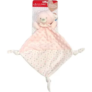 usínáček Bobo baby Usínáček Botobaby minky s čepičkou Růžová