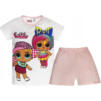 Dívčí pyžamo Letní pyžamový set pro dívky bavlna LOL Surprise, velikost 110 cm